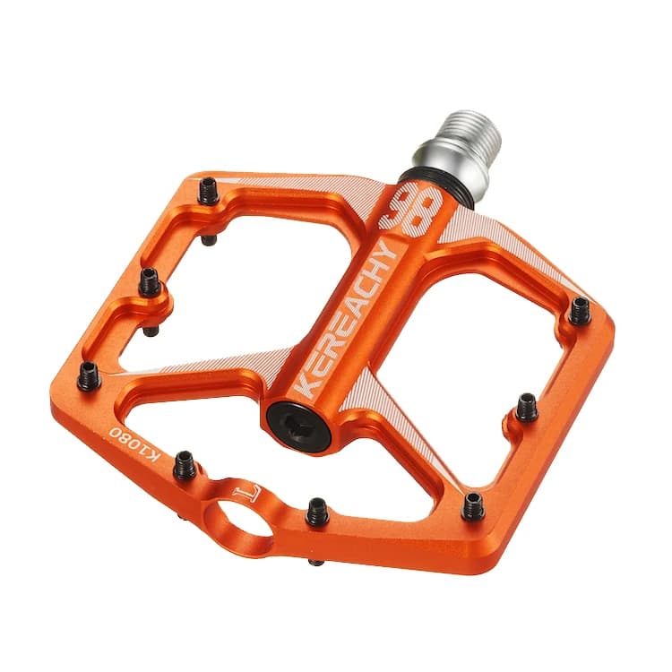 KEREACHY ized New Multi-color Mountain Bike ultra Light Non-slip Pedal Aluminum Alloy 3 Bearing Pedal Bicycle Accessories