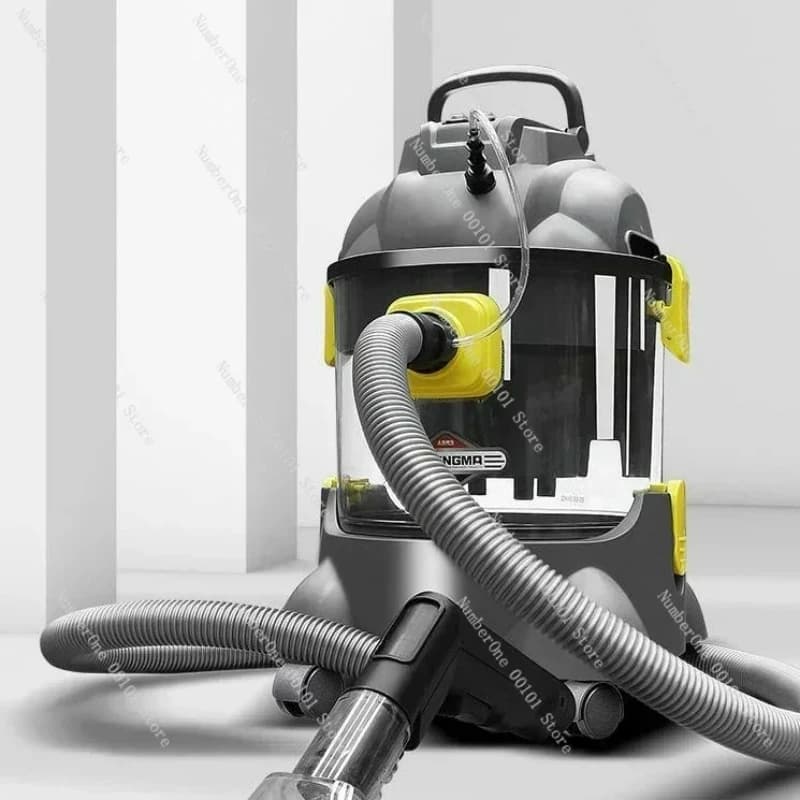 Nuovo Pulitore a Vapore Portatile 6-in-1 da 1400W, per Tappeti, Divani, Tende, Interni Auto, Materassi