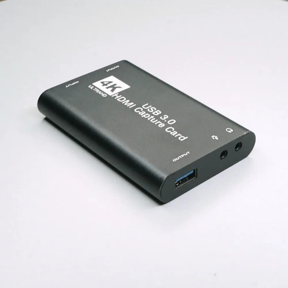 In vendita Scheda di acquisizione audio video HDMI 4K 1080P 60Hz con microfono audio 4K HDMI Loop-Out per giochi PS4 Audio Video Streaming live