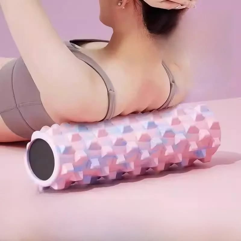 Foam Rollers for Fitness, Muscle Relaxation, Yoga Column, Gambe Massage, Beginner's Auxiliary, Wolf Tooth Bar for Stretching Yoga