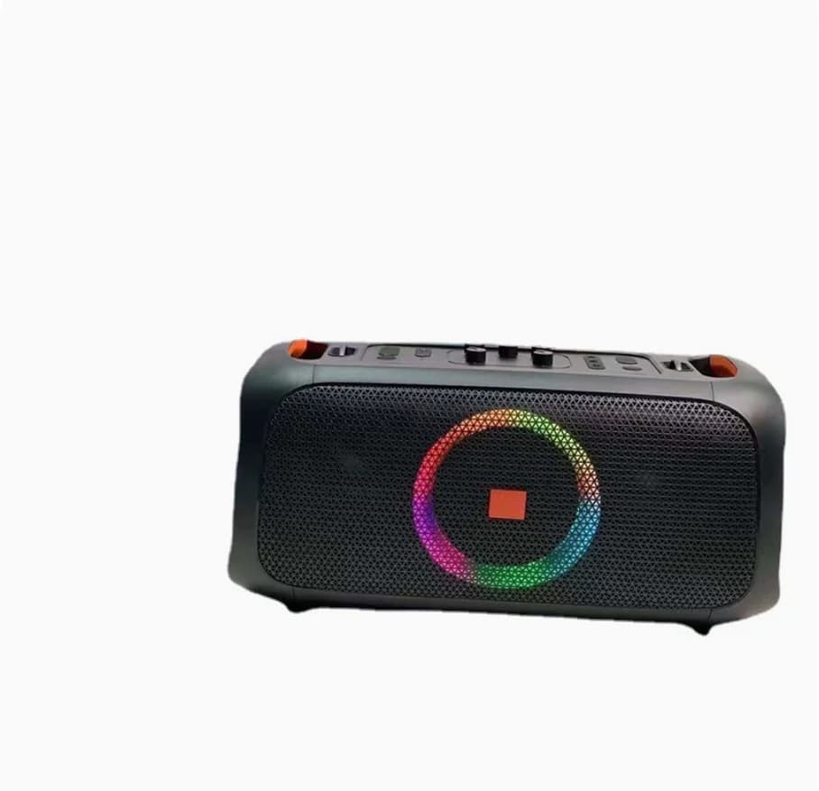 Altoparlante Portatile S18, Soundbar con Illuminazione Dinamica, Subwoofer Wireless, Microfono, Sistema Audio ad Alto Volume, Altoparlante Bluetooth
