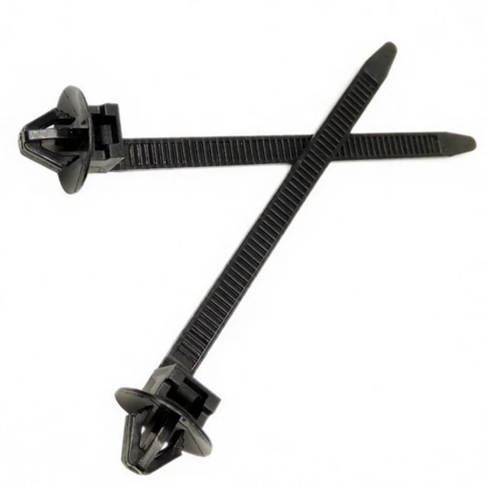 Automotive Push Fit Cable Tie Disc Airplane Head Clip Auto Harness Organizer Child Safety Seat Accessories Fastener