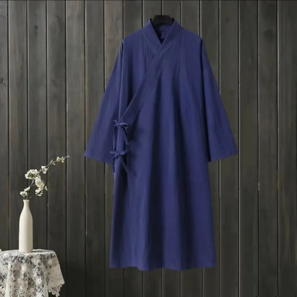 Traditional Taoism Veste Men Women's Collecting Sanqing Clothing Taoist Vintage Niche Tai Chi Costume Zen Tea Shop Peregrinating Clothes