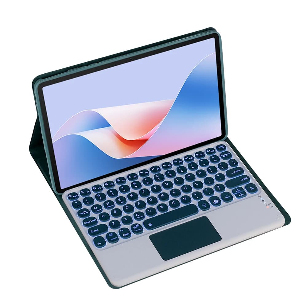 Case With Keyboard for Lenovo Tab P11 Pro 2nd Gen TB-132FU/138FU Xiaoxin Pad Pro 2022 11.2 inch Detachable Keyboard Cover Funda