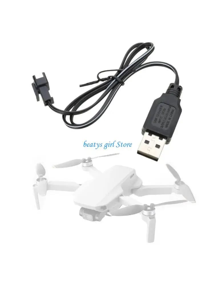 C7AB SM2P/JST/KETPlug Carica per telecomando per auto 3,6 V 4,8 V 6 V 7,2 V Batteria Lipo, cavo ricarica USB