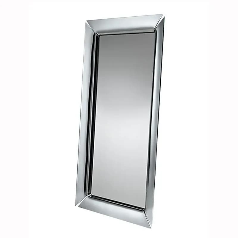 Specchio a figura intera in metallo italiano, da terra a soffitto, multiuso per bagno, casa, villa, camera da letto, specchio da toeletta