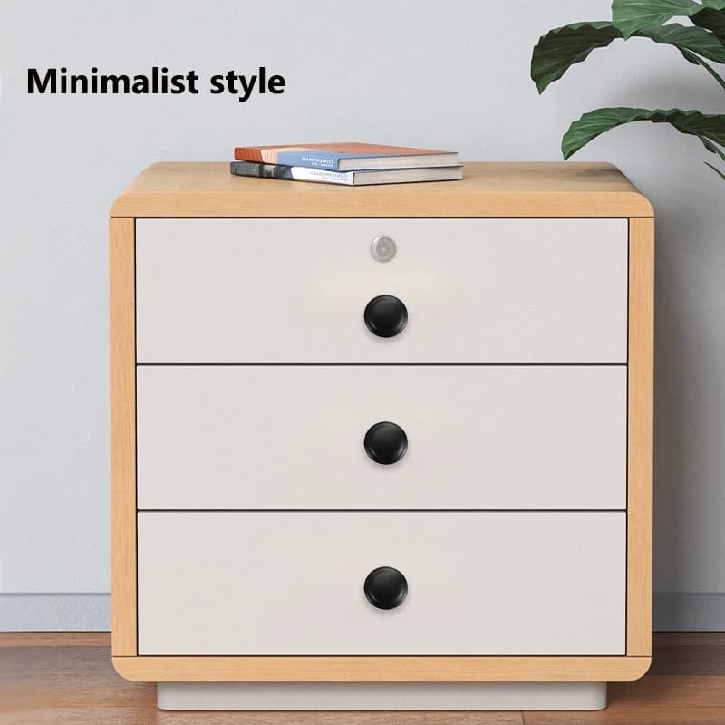 Maniglia per cassetto rotonda opaca in acciaio inossidabile, maniglia a foro singolo per armadio, maniglia moderna minimalista per guardaroba