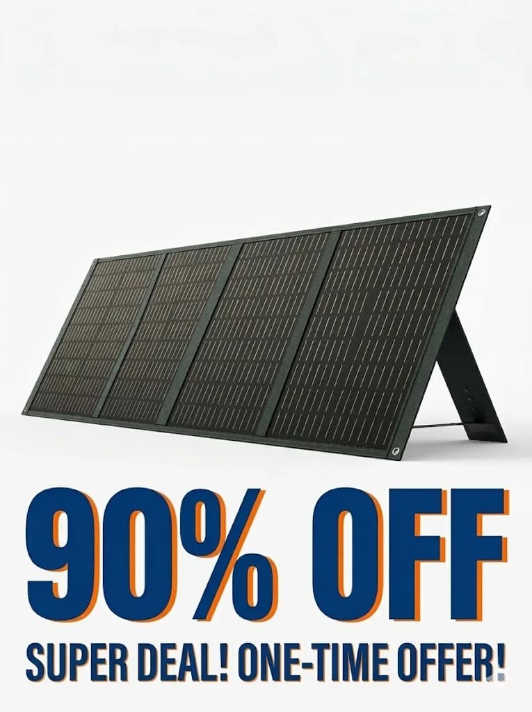 POWERWIN PWS110 Caricabatteria da pannello solare pieghevole Flessibile 18V 110W ETFE 24% Efficienza Regolatore di tensione Uscita QC veloce RV