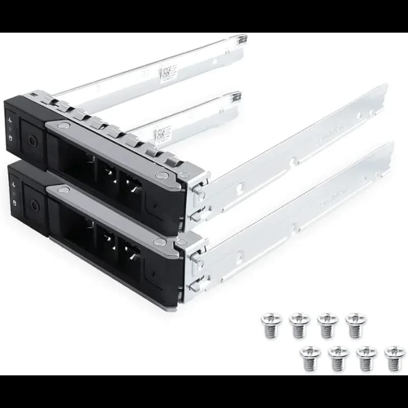 2 pz 3.5 "Pollici X7K8W 0X7K8W SAS SATA Disco Rigido HDD Vassoio Caddy per Dell 14a Gen 14 G14 R640 R740 R740xd R840 R940 R440 R540