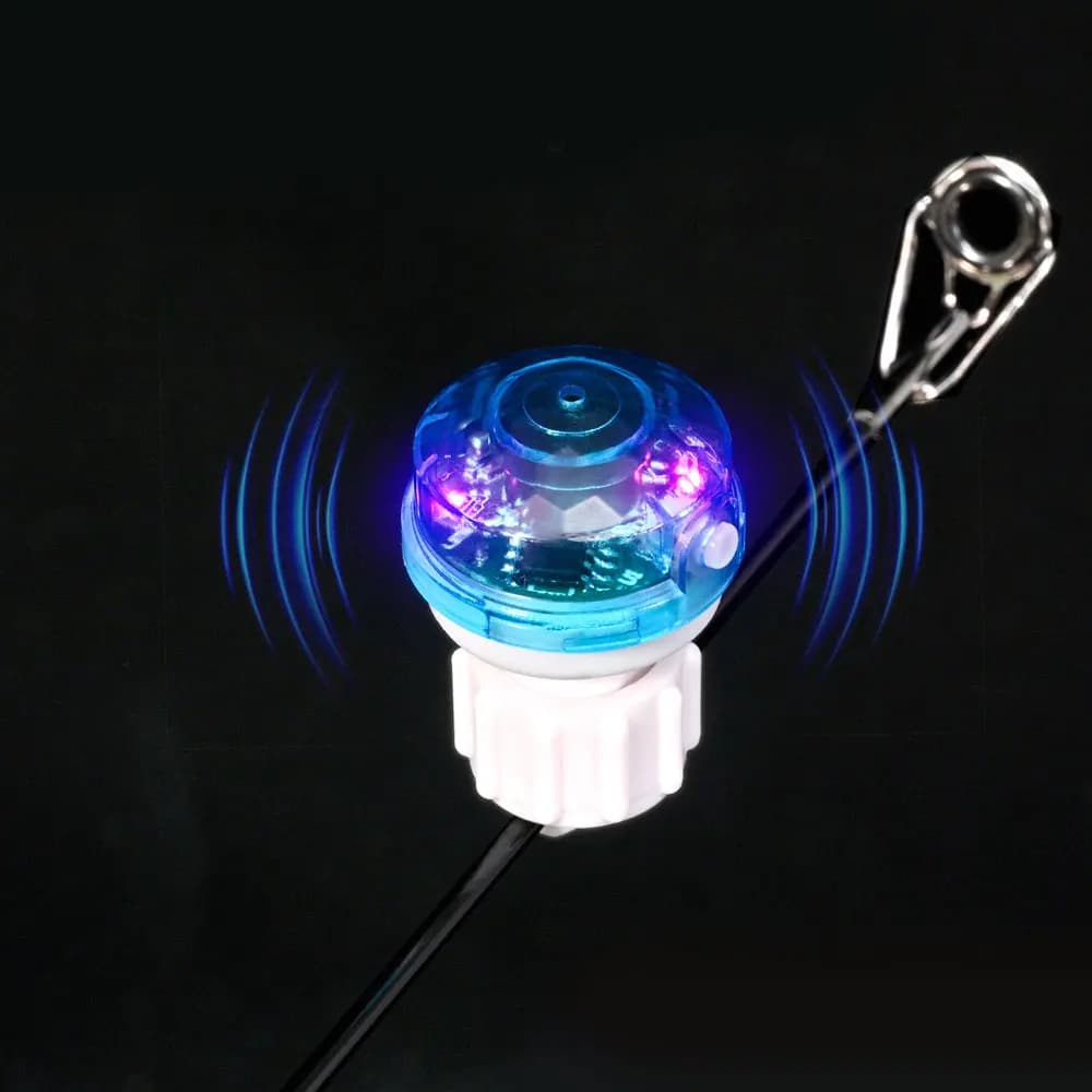 Luce per canna da pesca Luce universale per canna da pesca Luce di allarme Antiscivolo Allarmi per morso di pesce Accessori per induzione leggera Forniture per esterni