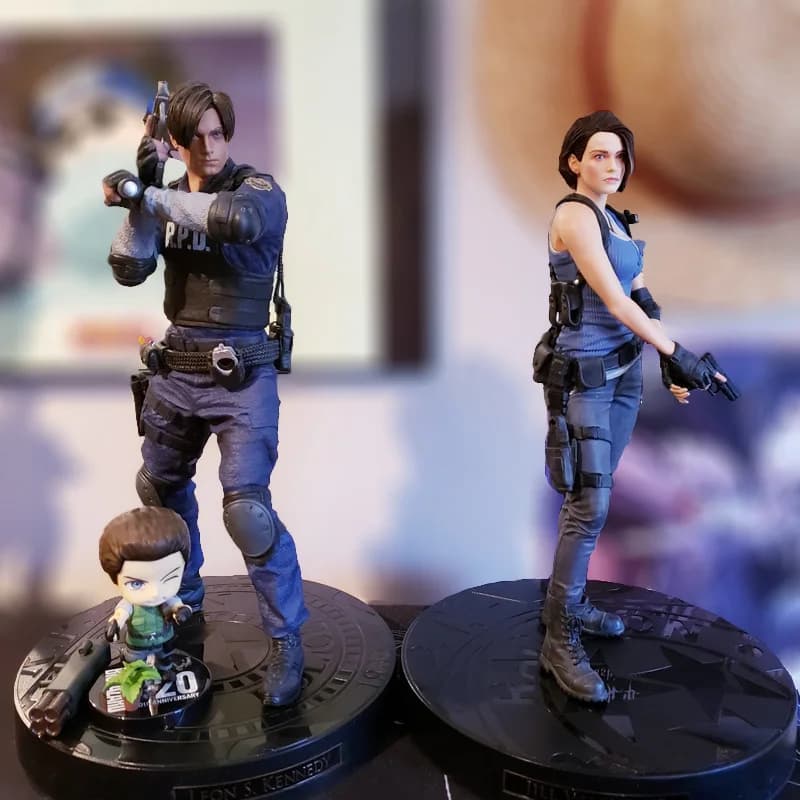 BIOHAZARD MALE Character JILL of SAN VALENTINO 30cm Statue Action Figures Toys