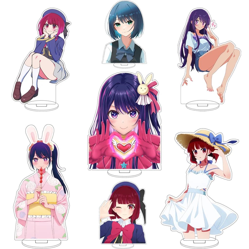 Statuetta in Acrilico da 16CM Anime Oshi No Ko, Personaggi Hoshino Ai, Arima Kana, Kurokawa Akane, Ornamenti e Regali Natalizi