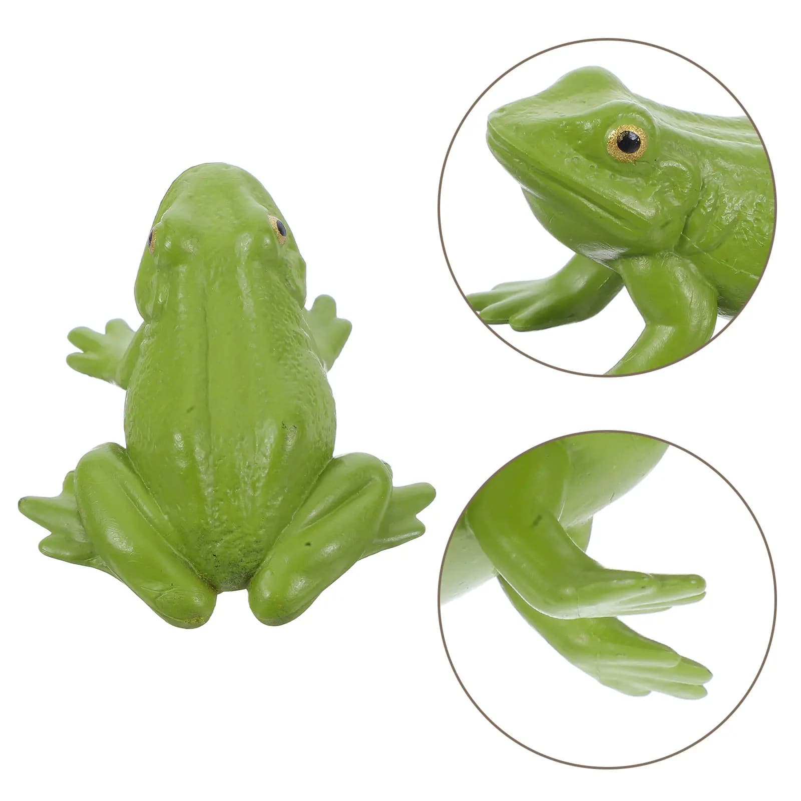 Realistic Tree Frog PVC Small Solid Educational Animal Figure Kids Science Learning Decoration Realistic Frog Figurine