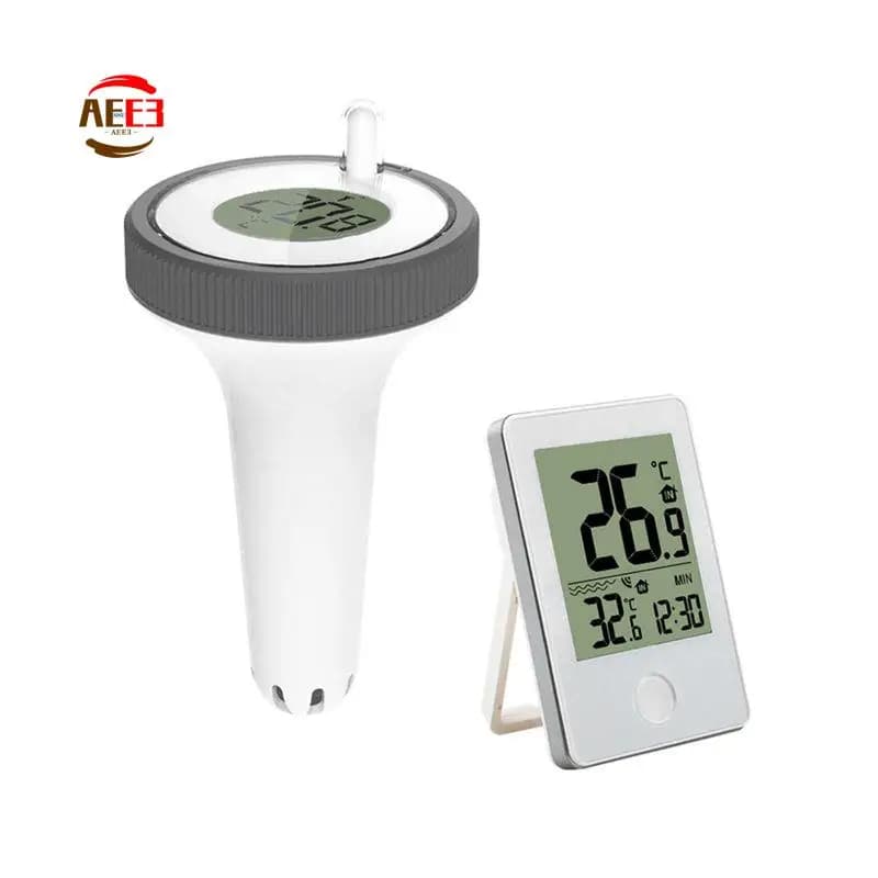 AEE3-Wireless Water Temperature Test Meter Indoor Outdoor Floating Pool Thermometer For Swimming Pool Fish Pond