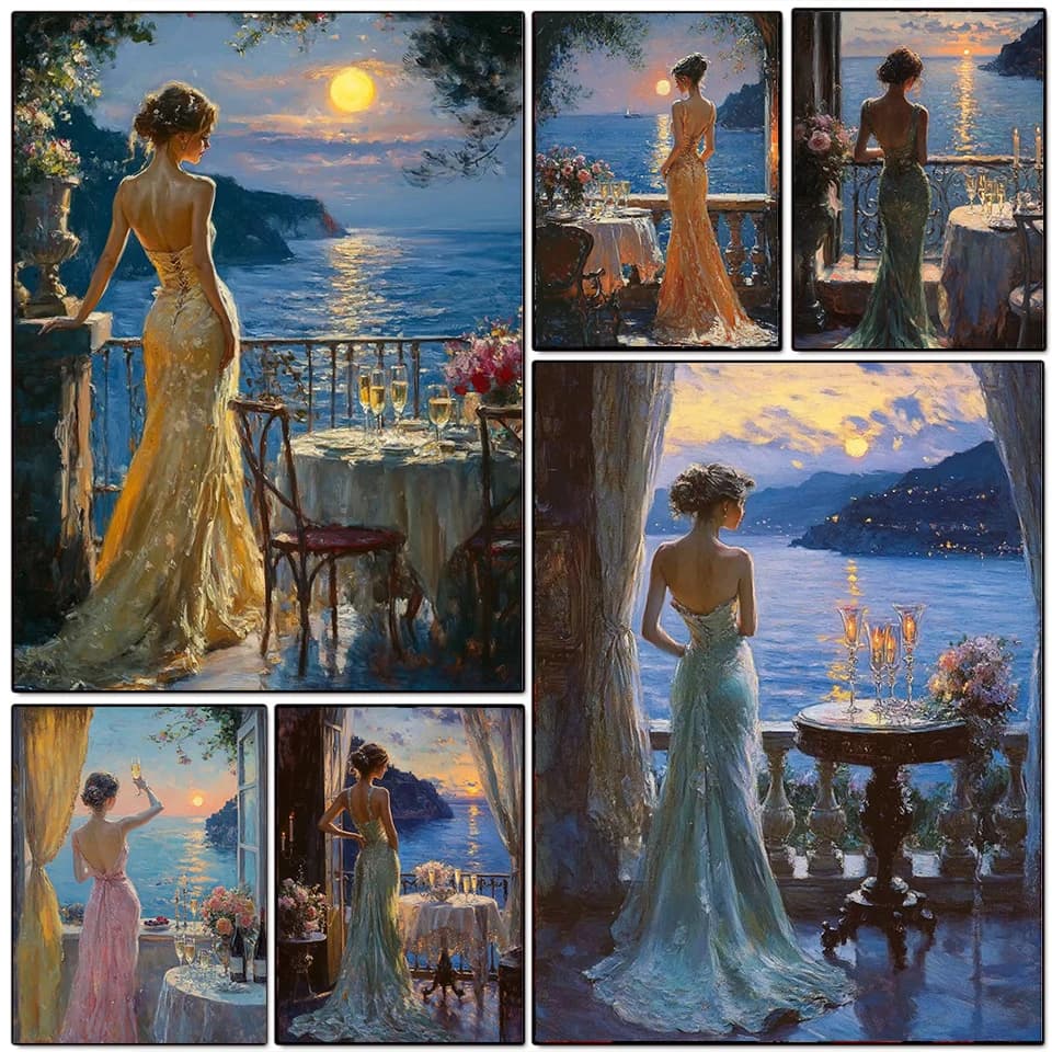 Art 5D Diy Diamond Painting "Portrait Beauty Woman" Diamond Pictures Cross Stitch 3D Rhinestone Embroidery Decor