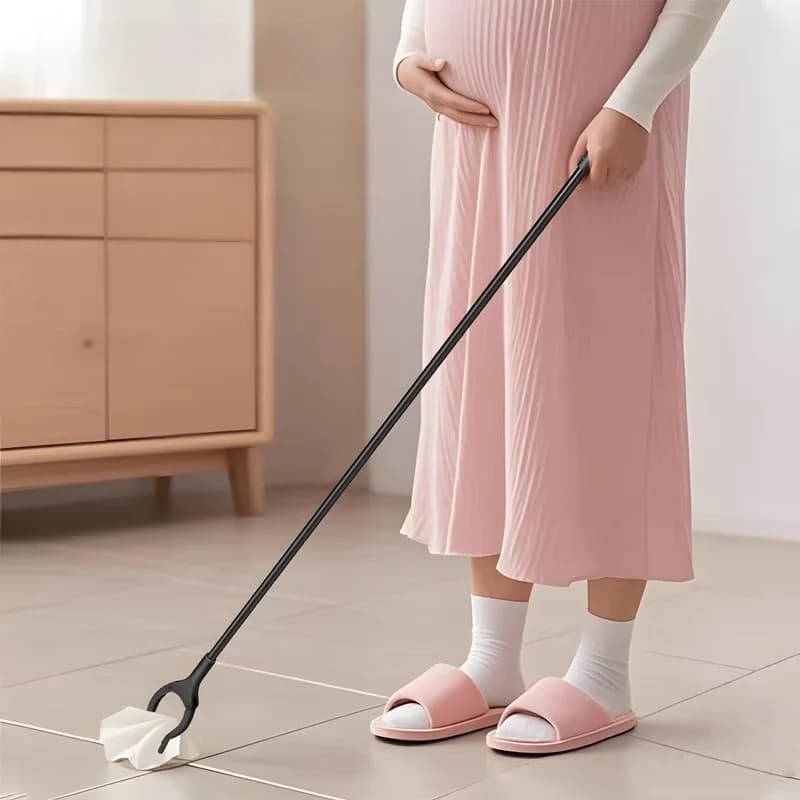 Pregnant Women Back Support Clip Double Plastic Non-Slip Clamp No Bending Large Size Multi-Purpose Household Cleaning Tool