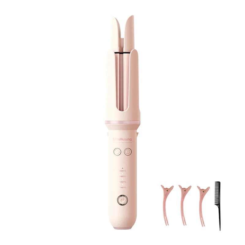 Ferro Arricciacapelli Automatico 32mm con Ioni Negativi e Ceramica, 4 Impostazioni di Temperatura, Cavo Rotante, Strumento per lo Styling dei Capelli per Donne