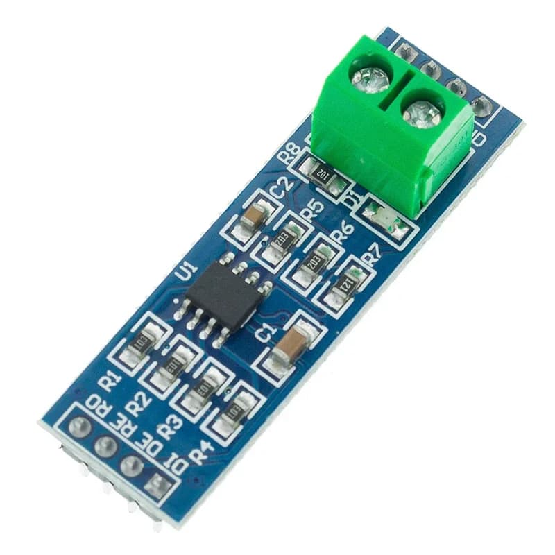 5 pz MAX485 Modulo RS-485 TTL a RS485 MAX485CSA Modulo Convertitore Per Arduino Circuiti Integrati Prodotti