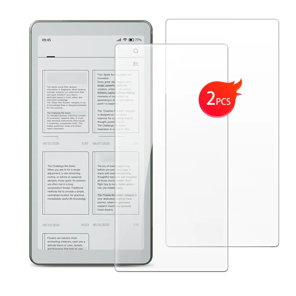 For Viwoods AiPaper Reader 6.13 2025 Tempered Glass Protective Screen Protector Smart Phone Cover Film