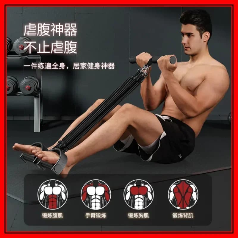 Multi Functional Sit Up Assist Device for Waist and Abdomen, Slimming Exercise and Fitness Equipment, Ab Rollers