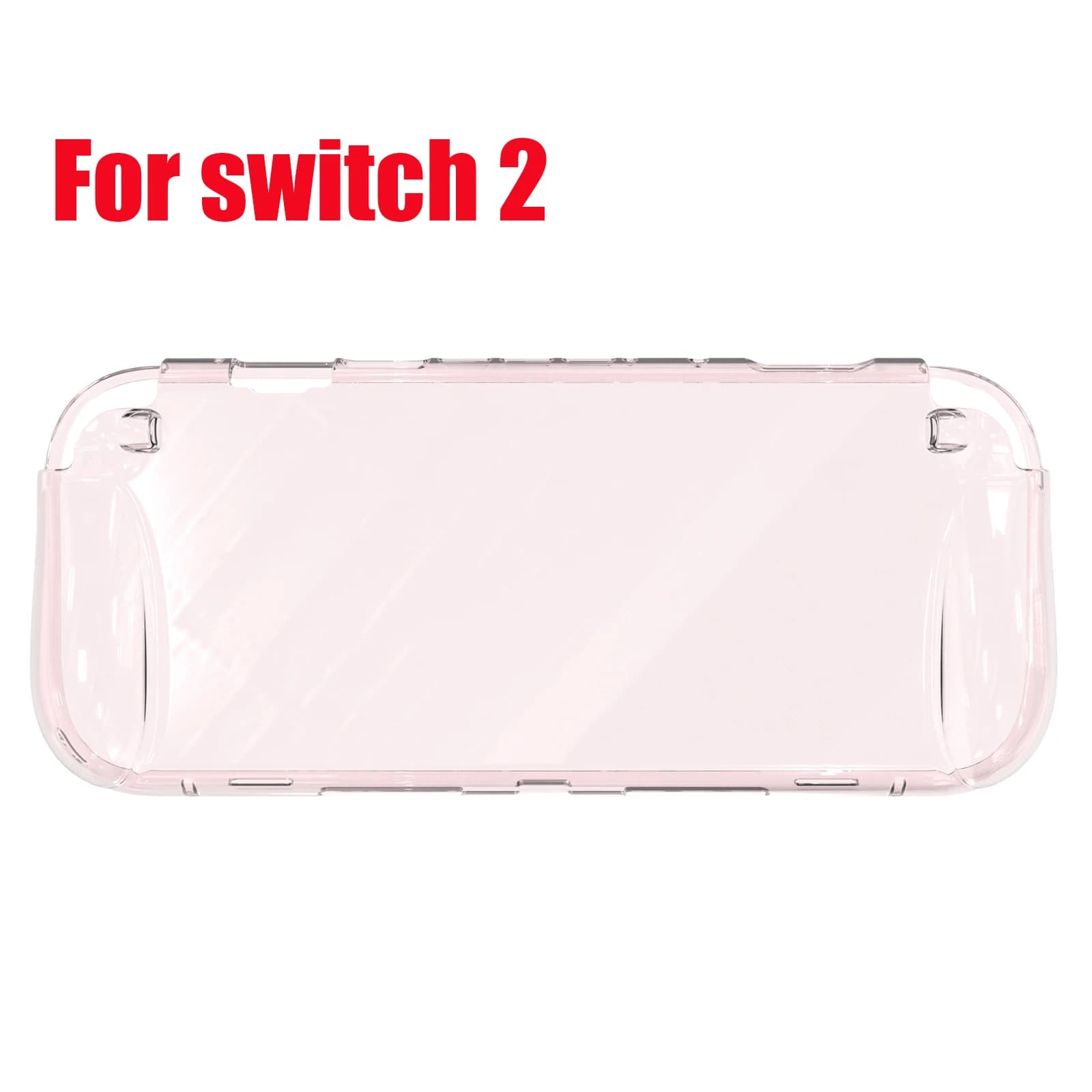 Per Nintend Switch 2 2025 Custodia protettiva in silicone TPU trasparente Console di gioco portatile Accessori di copertura protettiva anticaduta