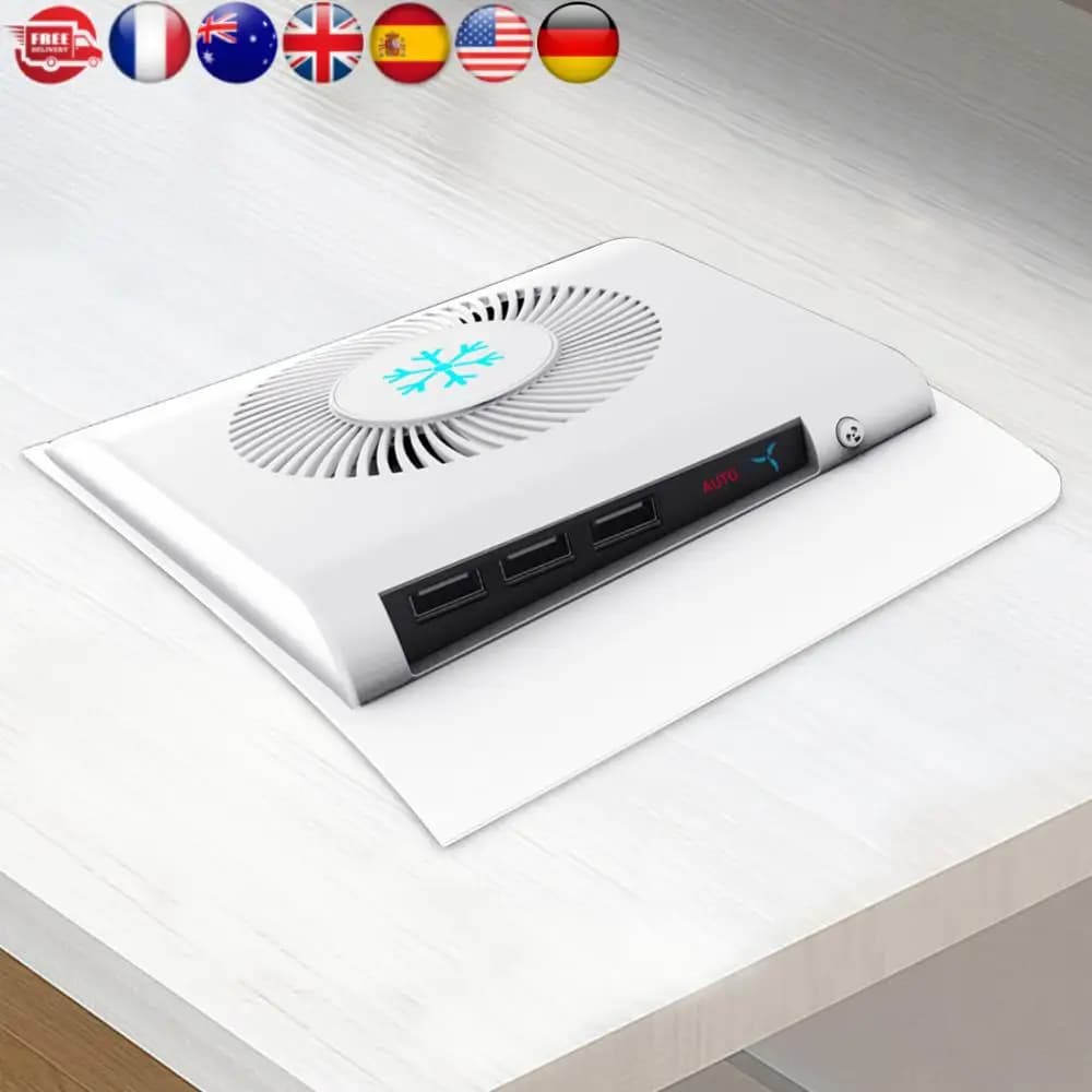 Per PS5 Slim Console Ventola di raffreddamento Console Dispositivo di raffreddamento silenzioso Controllo della temperatura laterale Ventola di raffreddamento Copertura per accessori PS5 Slim