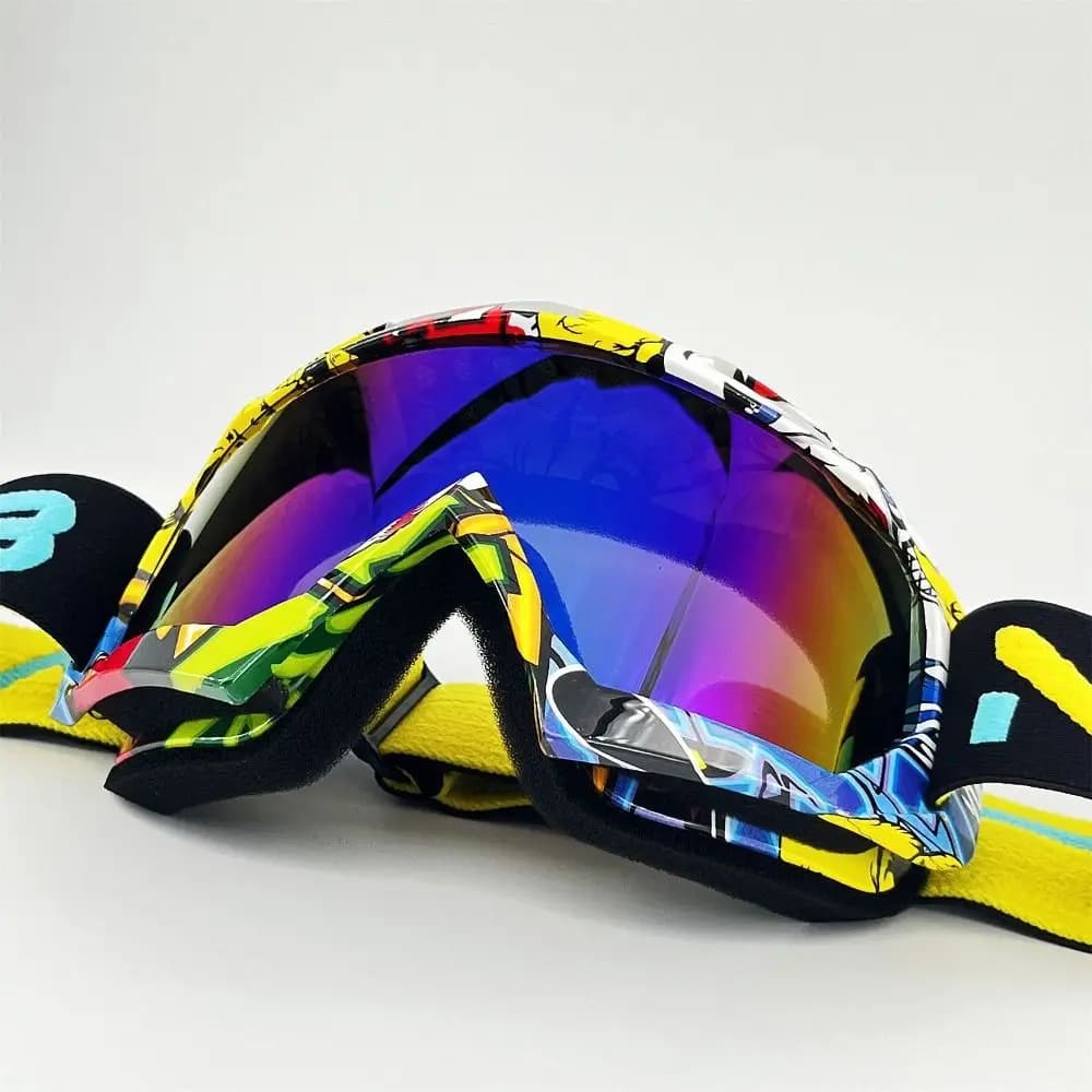 Cycling Dustproof ATV Goggles MX Riding Outdoor Sports Ski Glasses Mountain Biking UV400 Motorcycle Glasses Men Women