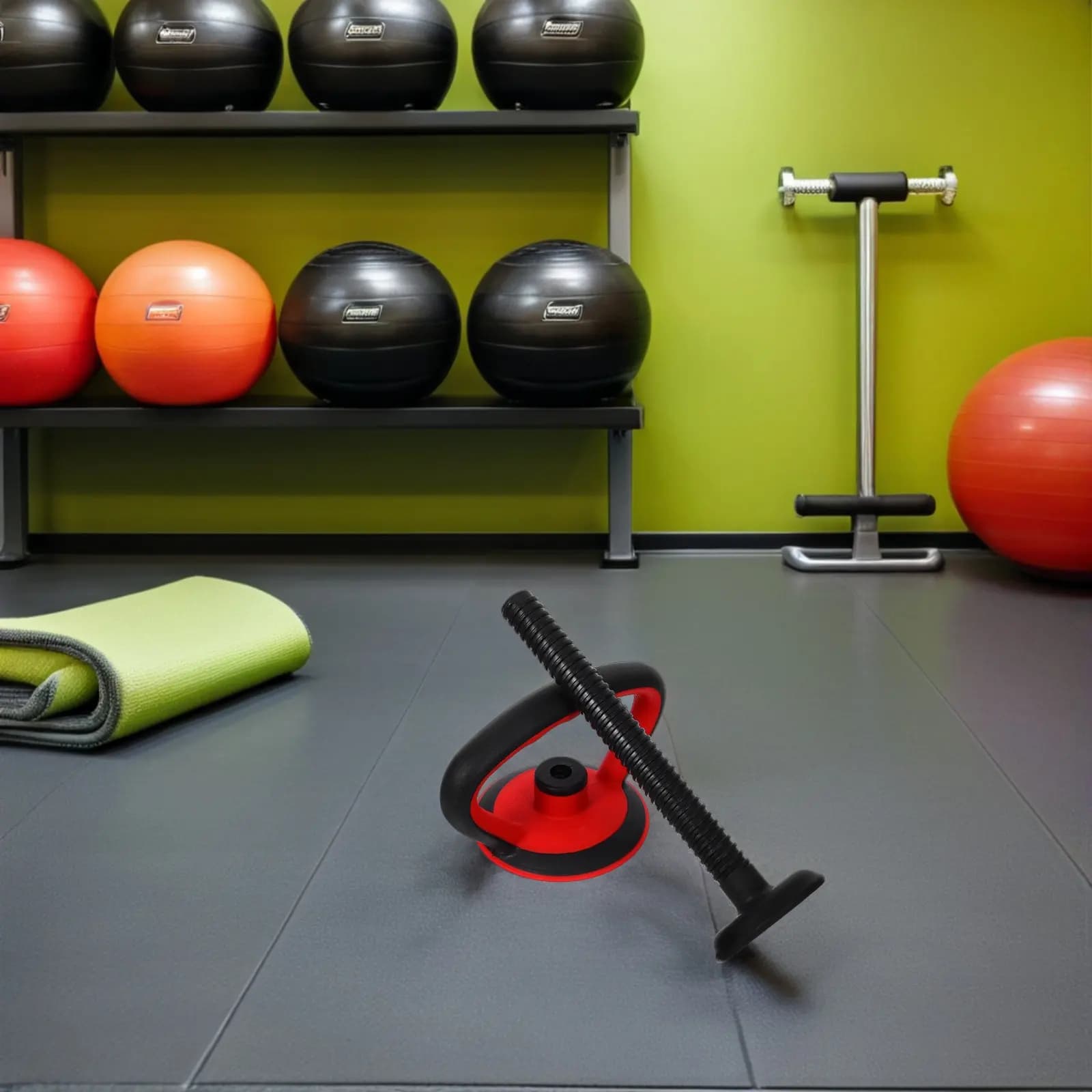 Set di 2 Impugnature Regolabili per Kettlebell con Base e Dado, Accessori per Attrezzature Fitness, Allenamento Domestico, Esercizi per la Parte Superiore del Corpo