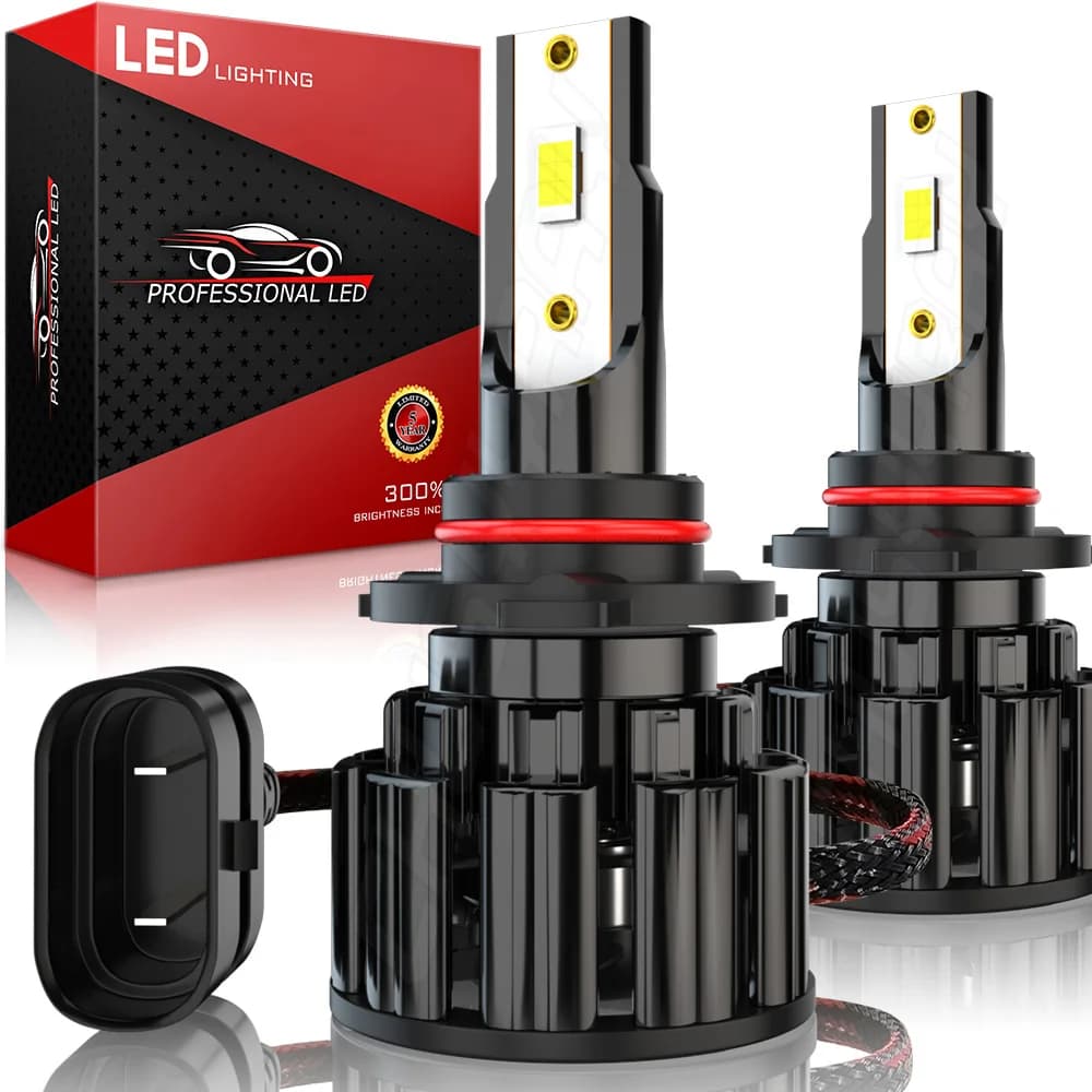 CHUSYYRAY 2PCS luci per auto H7 H4 9005 9006 9007 9008 fari a LED Super luminosi abbaglianti anabbaglianti fendinebbia bianco 6000K