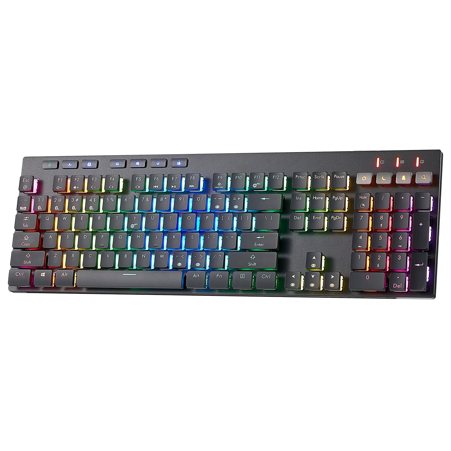 Hexgears GK1706 Mechanical Keyboard - Ergonomic Low Profile Gaming Keyboard - Kailh Box Clicky Switch Keyboard
