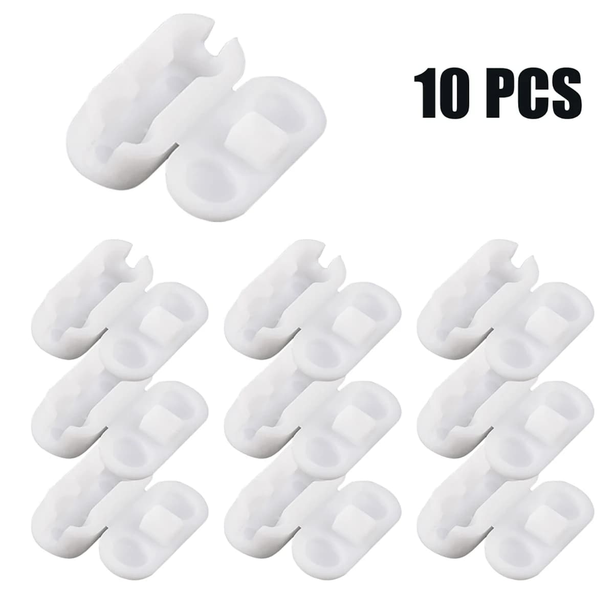 10 Pieces Plastic Chain Connectors for Roller Blinds, Vertical Tent Chain Connectors, Junction Spare Parts