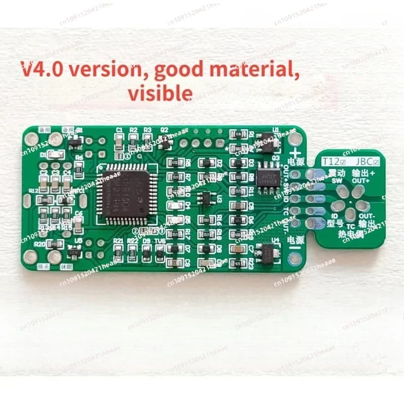 Adatto per Stazione di Saldatura T12 J 4 in 1 con Display Digitale da 1,3 Pollici, Scheda di Controllo a Temperatura Costante, Ferro T20 C245 210