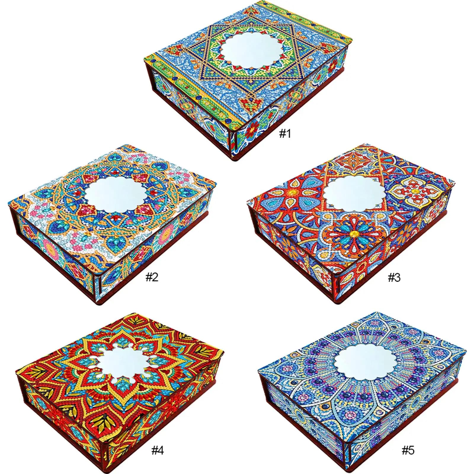 Diamond Painting DIY Box Box, Diamond Painting Kit 5D DIY, Diamond Art Box for Women