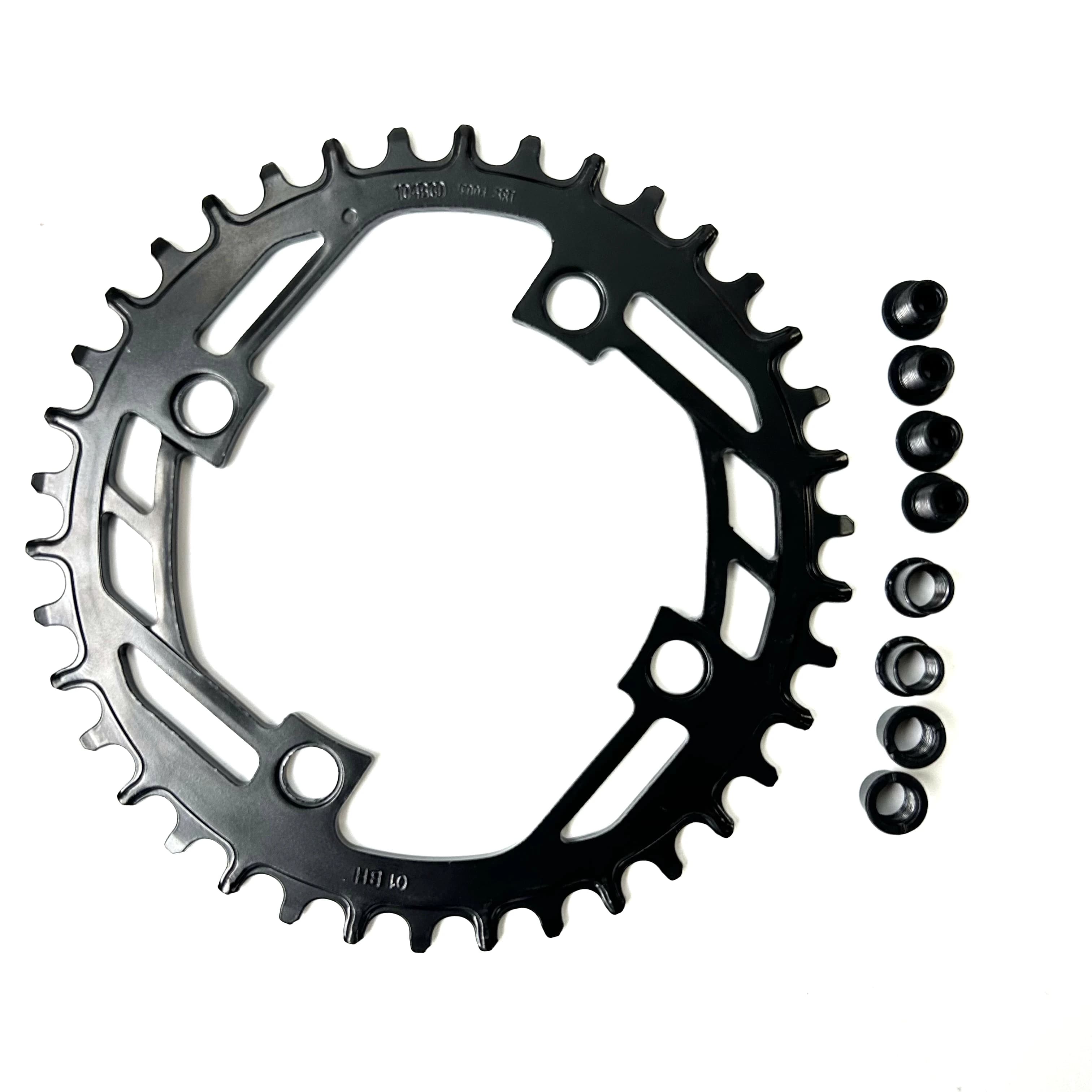 Ruota dentata a denti larghi stretti 38T 104BCD per motore centrale M420 M500 M600 M620 Bosch GEN4 GEN3 Brose Shimano