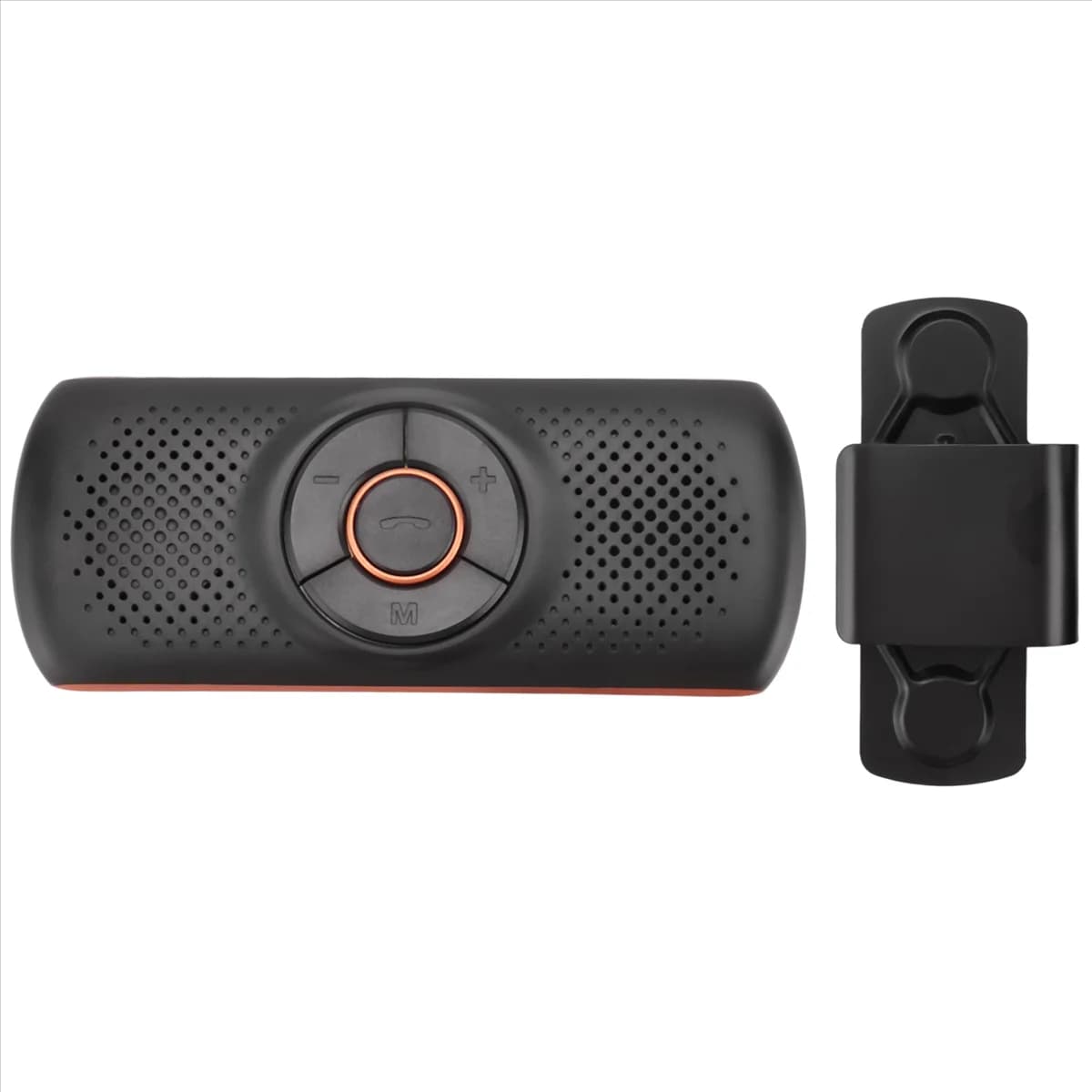 ABQR Altoparlante Bluetooth per auto Altoparlante Bluetooth per auto per conversazione in vivavoce, lettore musicale per auto wireless con clip per visiera