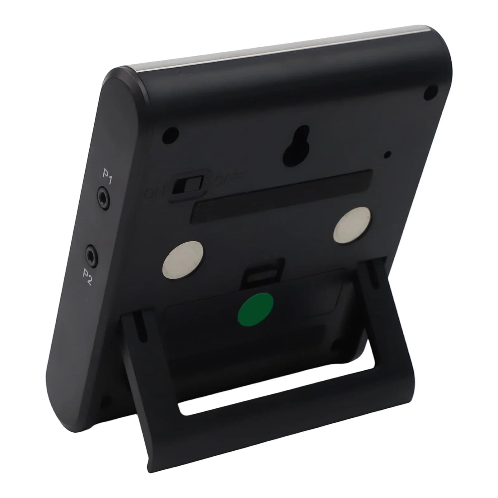 Dispositivo di allarme temperatura termometro per barbecue da cucina 10 * 8,5 cm Sonde a doppia temperatura Luci di allarme lampeggianti