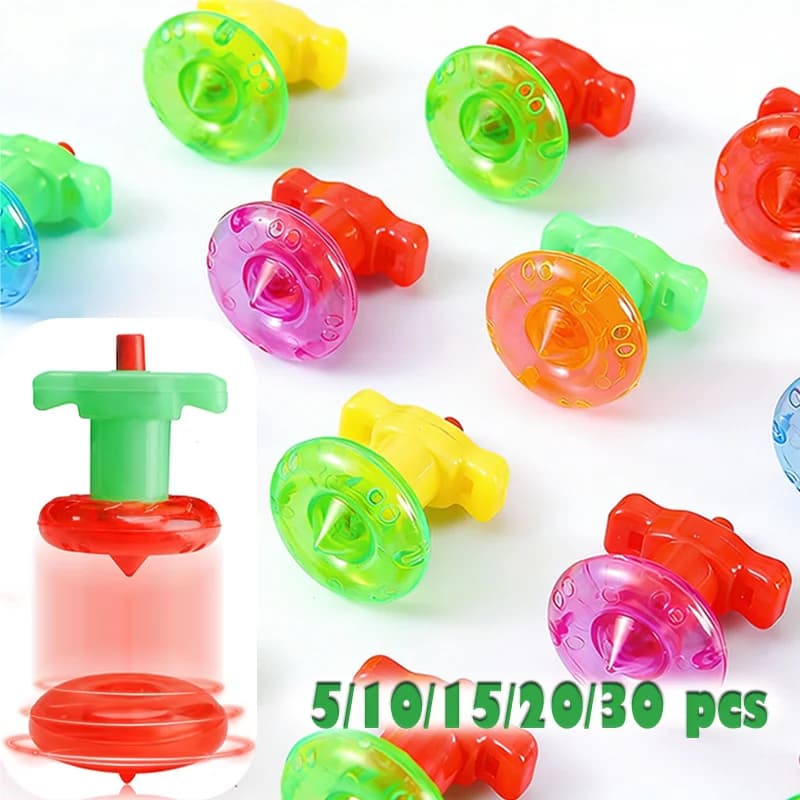 5-30 Pezzi Mini Giocattoli Giroscopici a Torsione, Fidget Spinner per Bambini, Ragazzi e Ragazze, Regali per Feste di Compleanno, Regali per la Classe, Riempitivi per Sacchetti Regalo