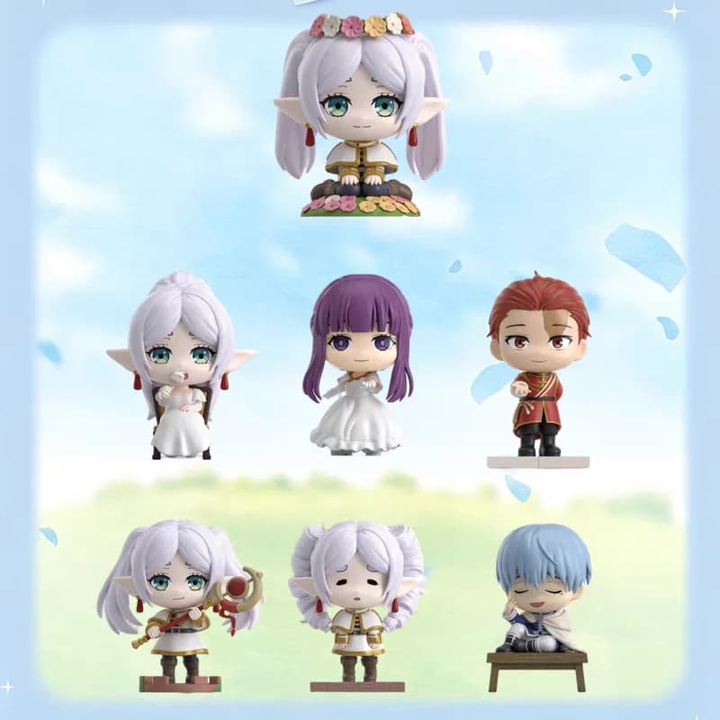 EAKI Frieren Beyond Journey's End Travel Diary Series Blind Box Figure Anime Model Exquisite GiftIn Stock Original