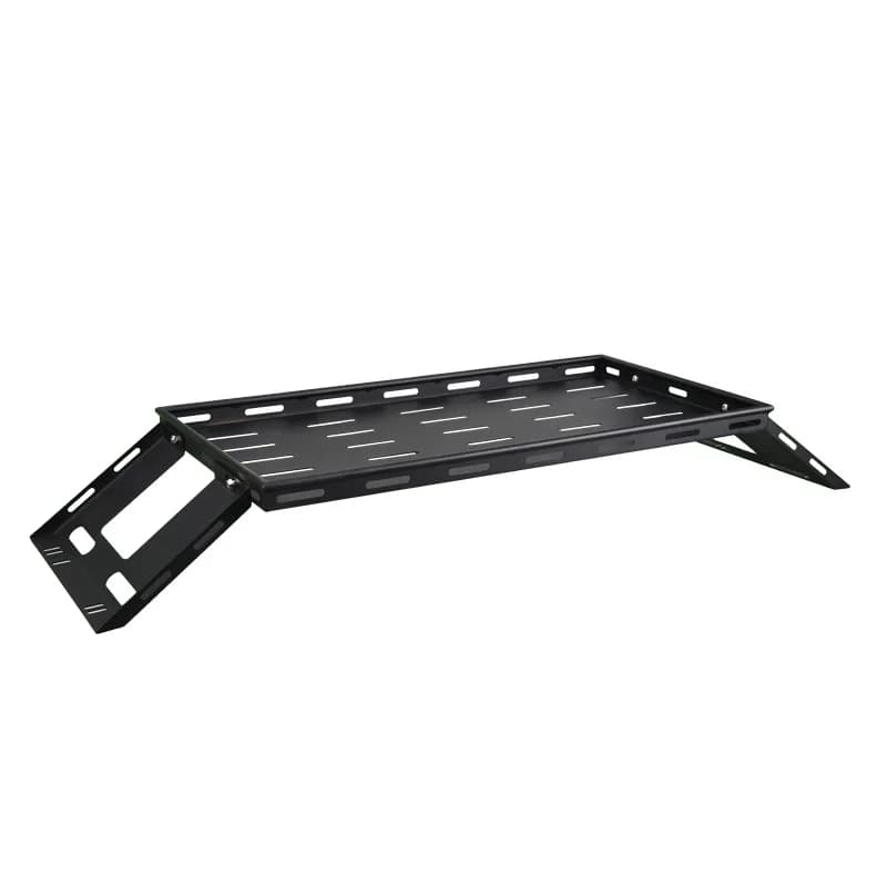 Portapacchi Auto per JK/JL Wrangler 07-25, Resistente all'Usura, Portabagagli Esterno Antigraffio, Vassoio Portaoggetti in Metallo, Accessori Auto