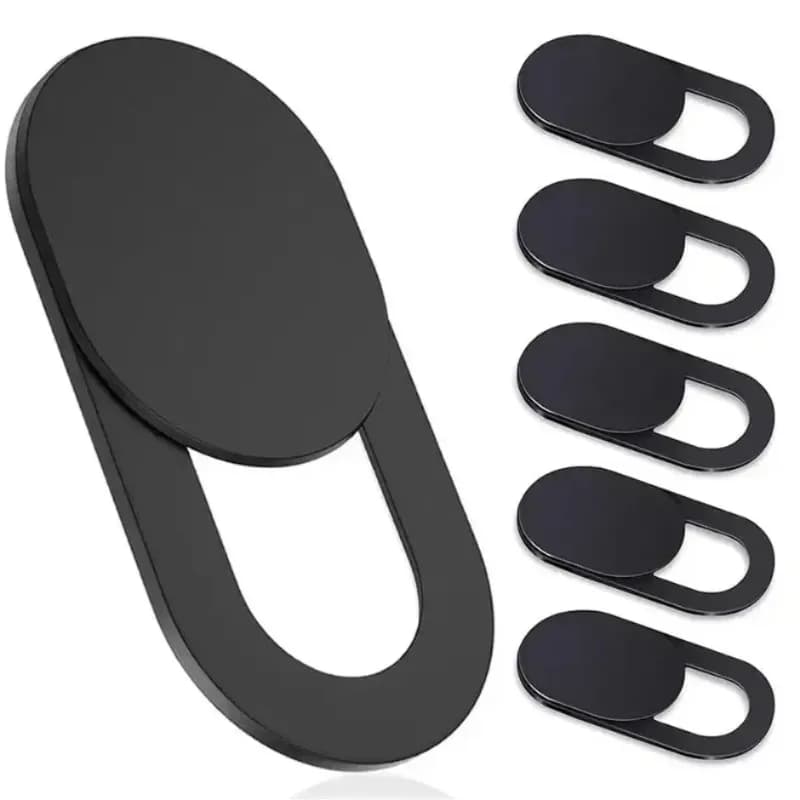 Obiettivo del telefono cellulare Adesivo per la privacy scorrevole Copertura per webcam Cursore magnetico per otturatore Copertura per fotocamera in plastica per iPad Tablet Web Laptop Pc