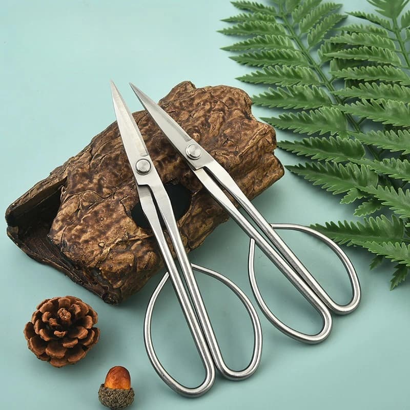 Pruning scissors for 8.27 inch soft leaves buds Floral art Fully integrated power in steel Pot plants Gardening horticulture Cesoie
