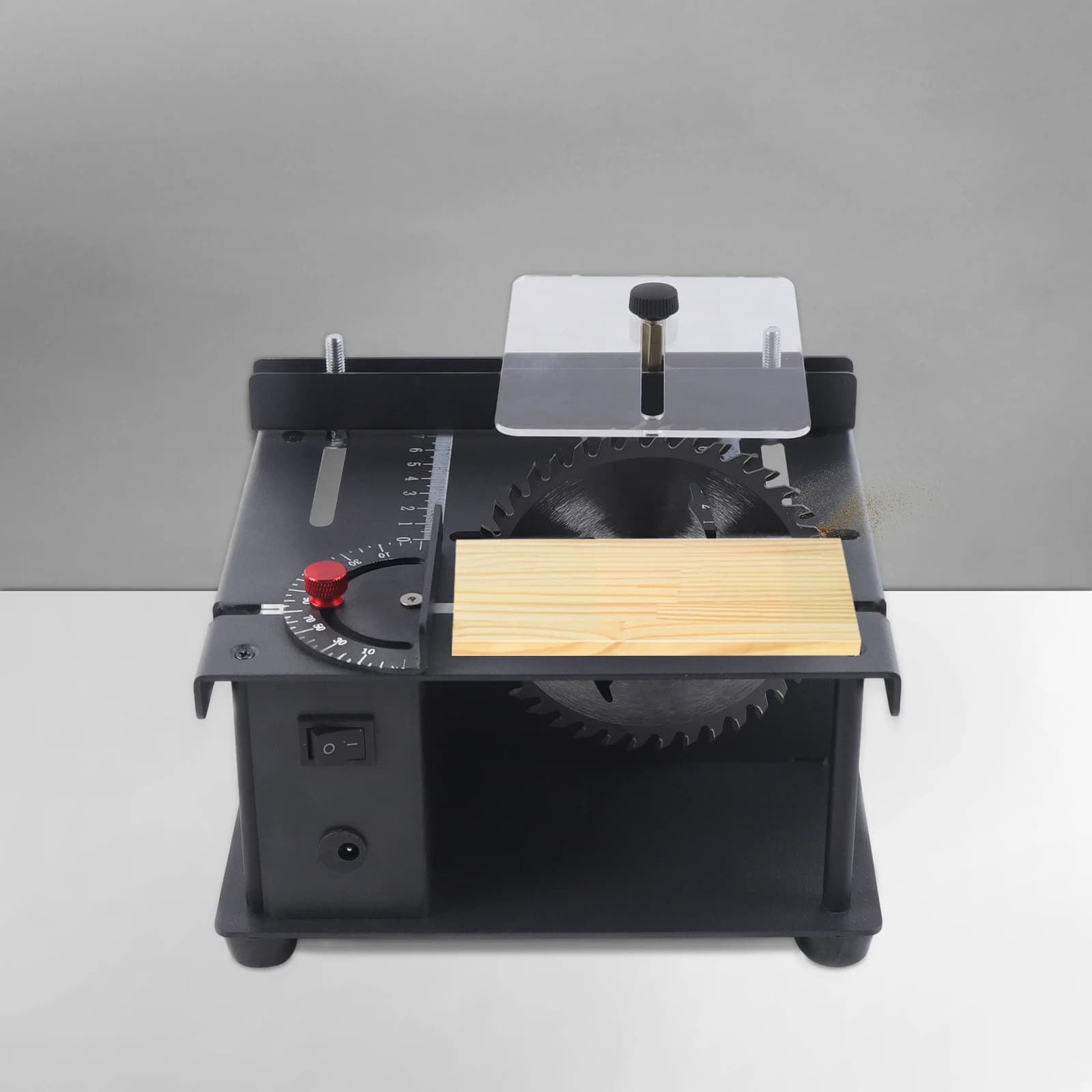 Macchina da Taglio 200W, Mini Sega da Banco Multifunzionale Adatta per Negozi di Ferramenta, Gioiellerie, Fabbriche