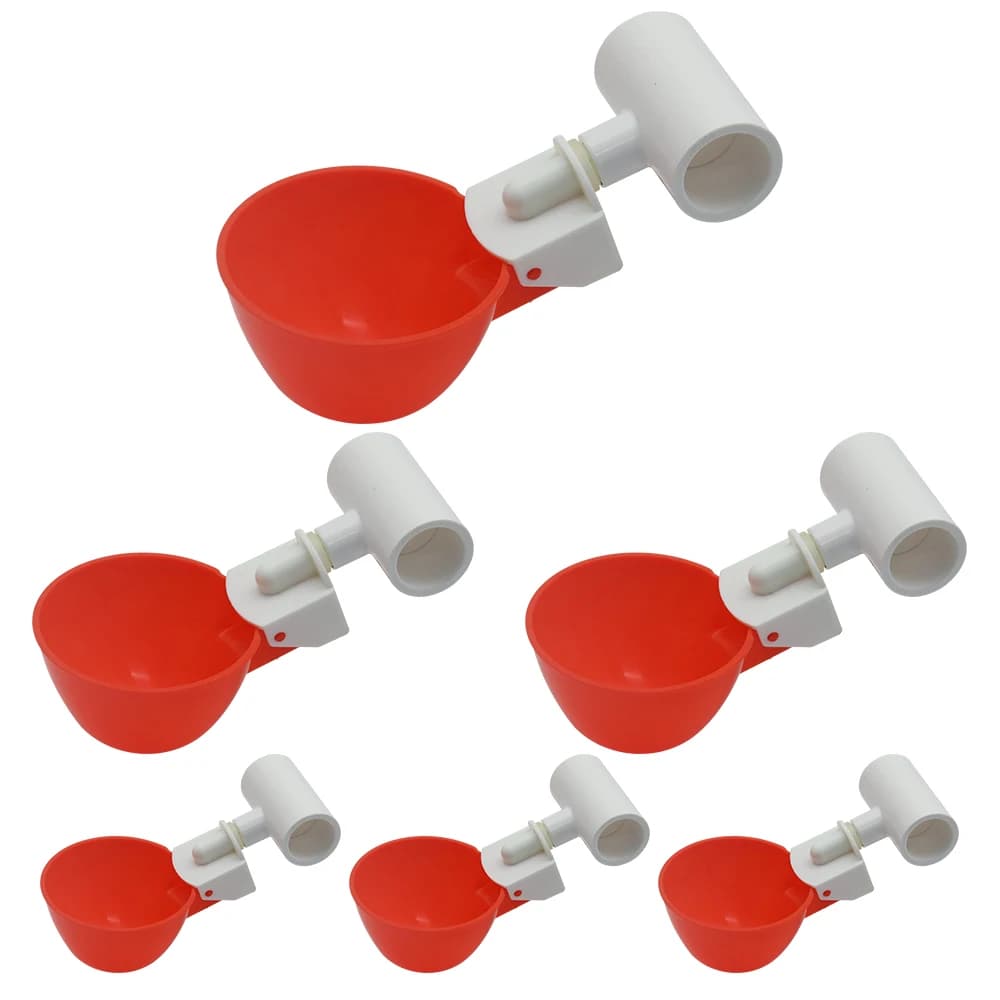 5/10/20 plastic parts for poultry bowl for beverages automatic feeder for chicken drinking water bottle for chicken chicken bird duck oca dispenser