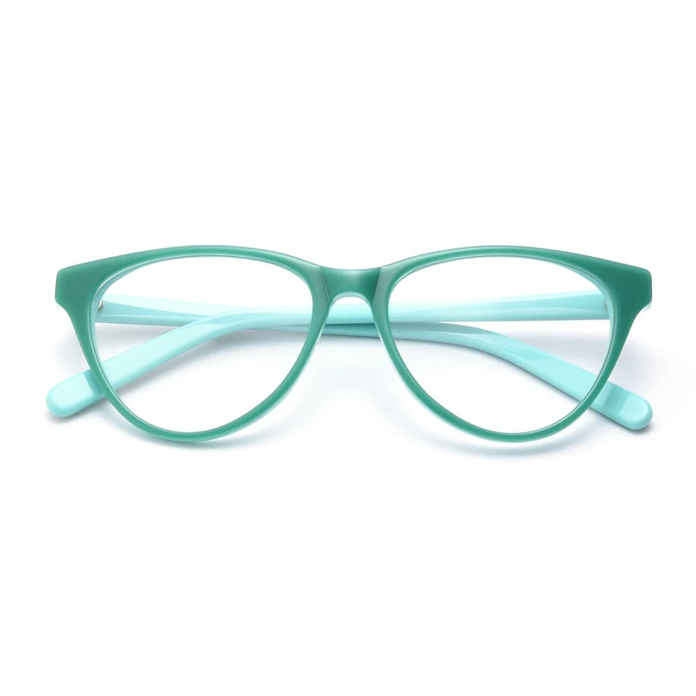 Eleganti occhiali da vista da donna a montatura intera in acetato Cat Eye con cerniera a molla Occhiali leggeri per l'uso quotidiano e alla moda