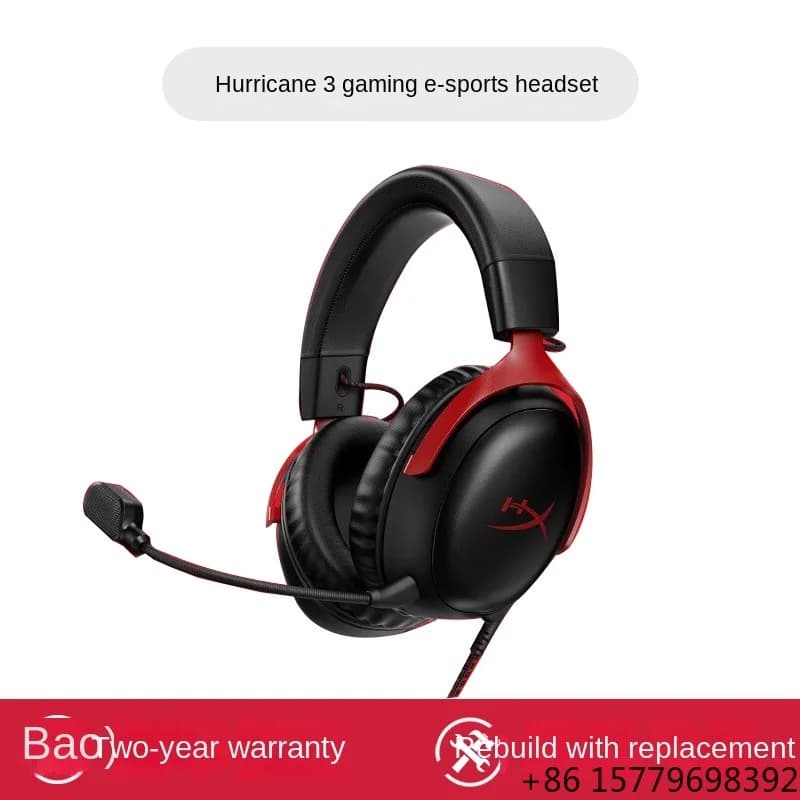Cuffie da Gaming Cablate con Funzione True Wireless Stereo, Design Over-Ear per E-Sports e Gaming su Dispositivi Mobili
