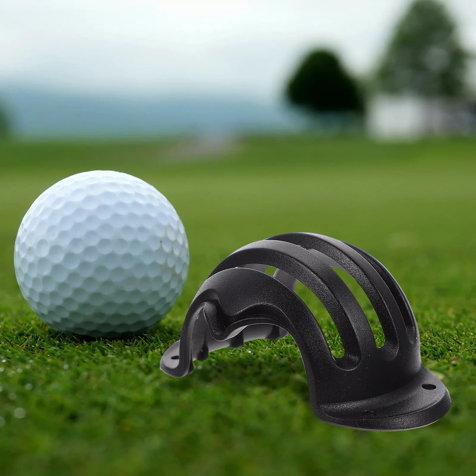 Set di 1 Marcatore per Palline da Golf, Strumento Leggero per l'Allineamento di Precisione, Template per la Marcatura delle Palline da Golf