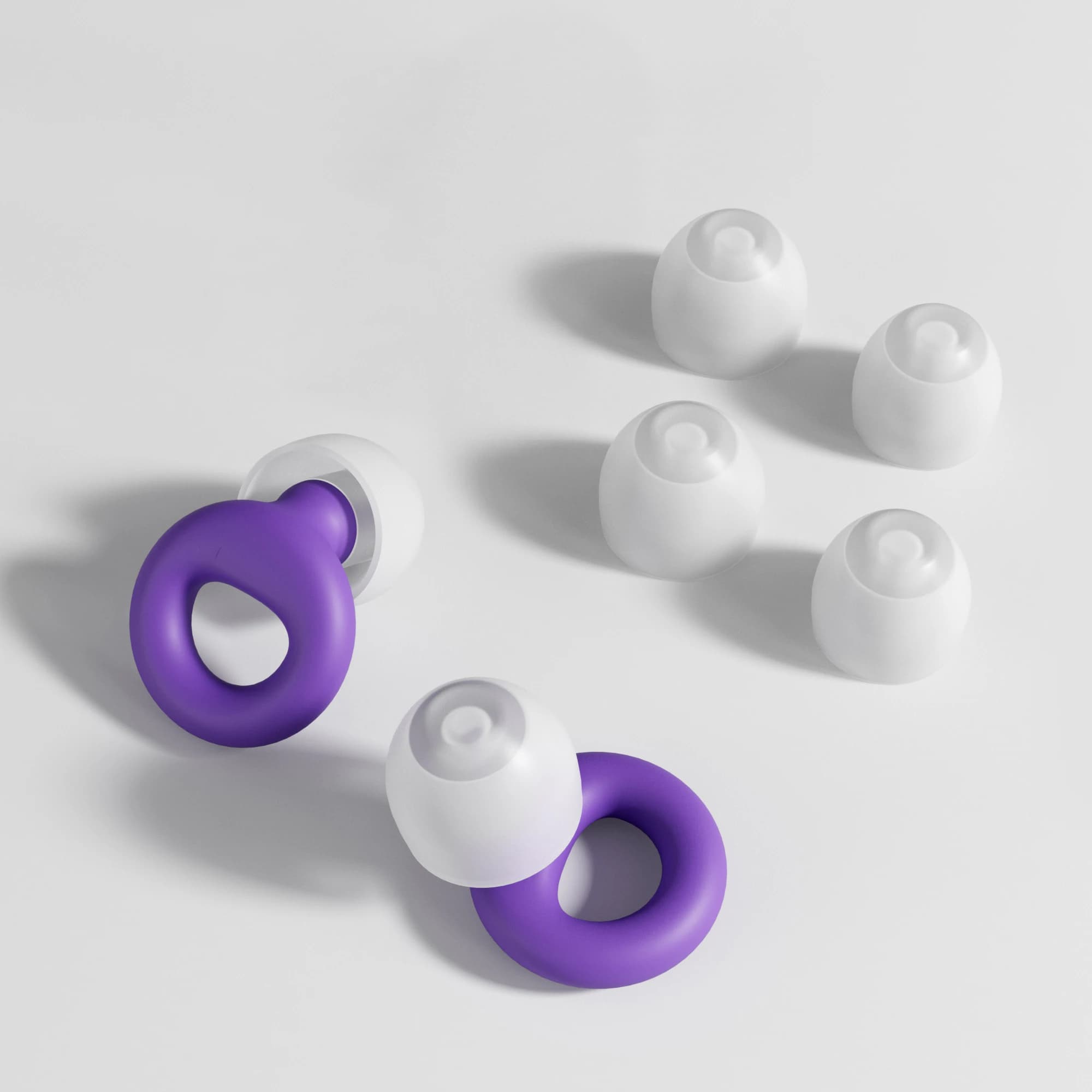 Protezione per le orecchie in silicone per il nuoto, tappi per le orecchie con riduzione del rumore, cappuccio isolante acustico, impermeabile, lavabile, per bambini e adulti