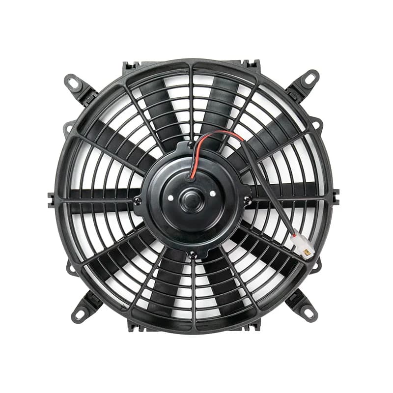 Ventola di raffreddamento elettrica universale da 12 pollici Ventola per pellicola per radiatore 12V / 24V per condensatore per aria condizionata per auto muscolari classiche Street Hot Rod