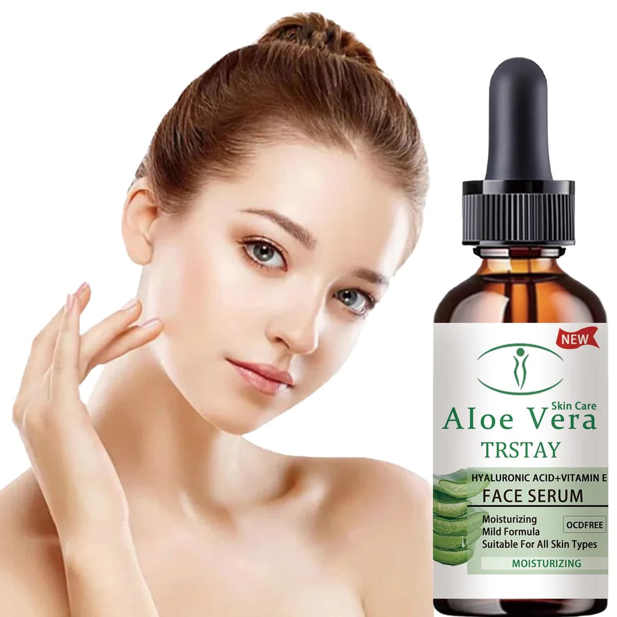 Collagene + vitamina E essenza per il viso idratante E controllo dell'olio recidive dell'acne in futuro E illumina la pelle