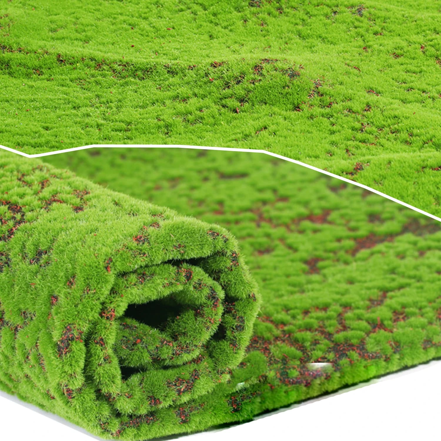 Artificial Musk Turf Simulation Grass Zerbino Garden FAI FROM TE Micro Landscape Bonsai Wall Decoration Green Meadow Doll House Decor 15/30/50c